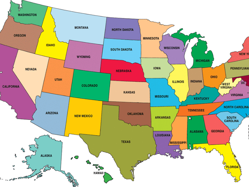 Các tiểu bang của Mỹ