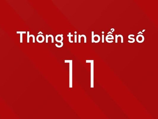 Biển 11 là tỉnh nào