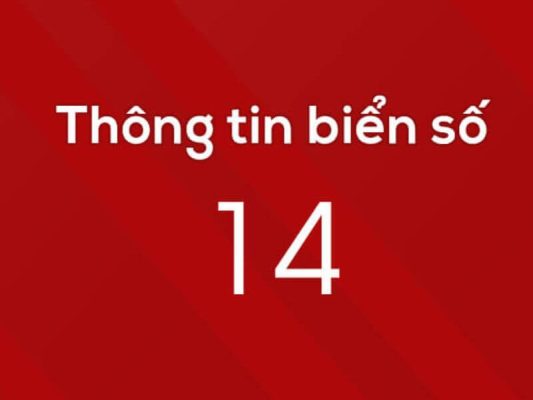 Biển 14 là tỉnh nào