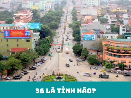 Biển 36 là tỉnh nào