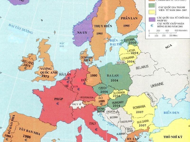 Châu Âu có bao nhiêu nước