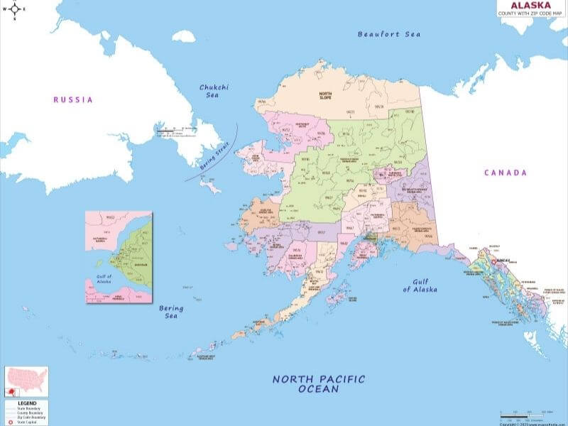 Mã zip Alaska