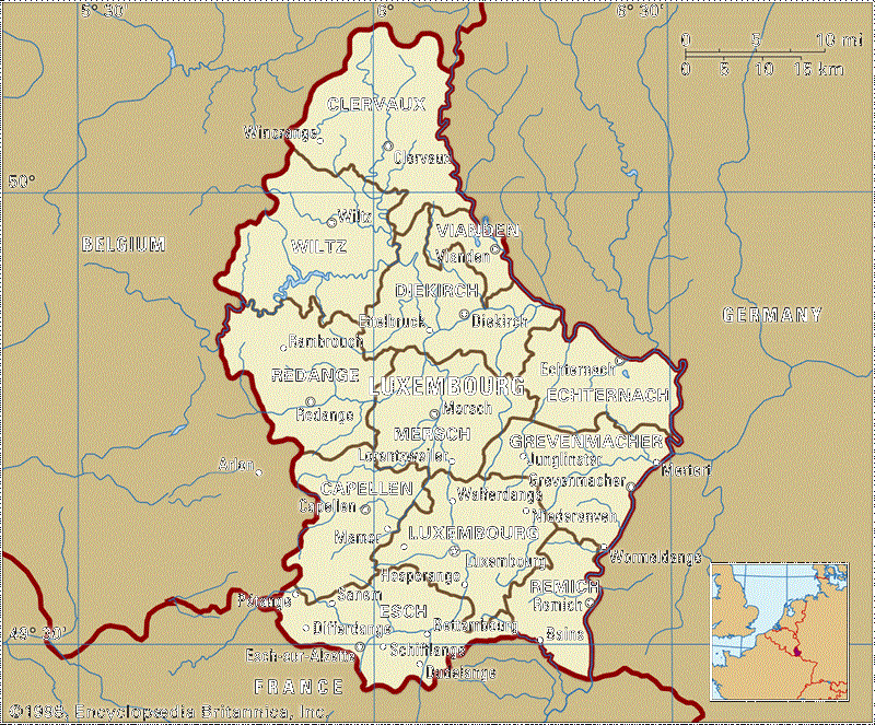 Gửi hàng đi Luxembourg