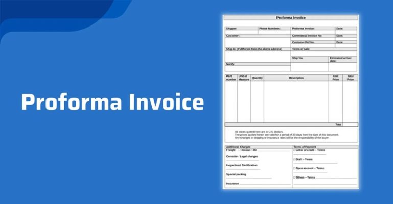 Proforma Invoice là gì